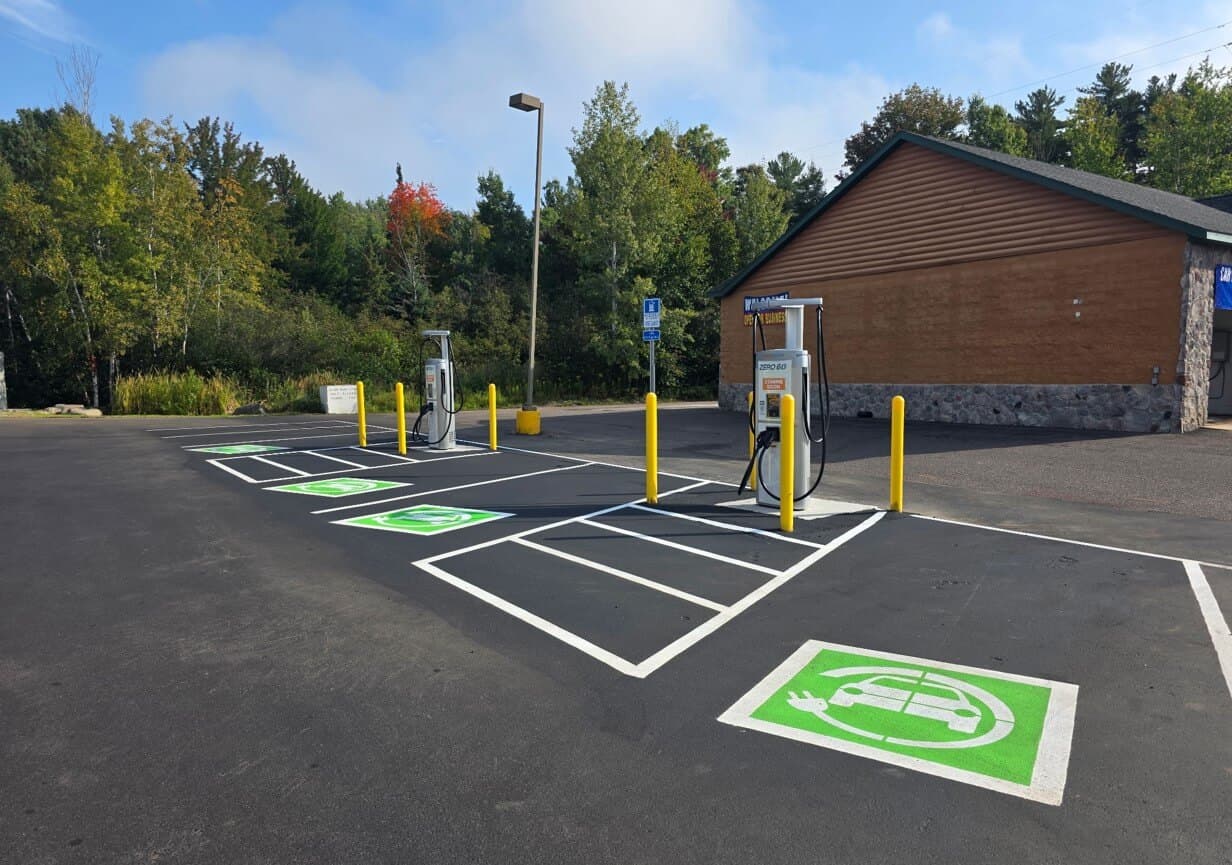 Zero 60 EV Chargers in Rhinelander, WI